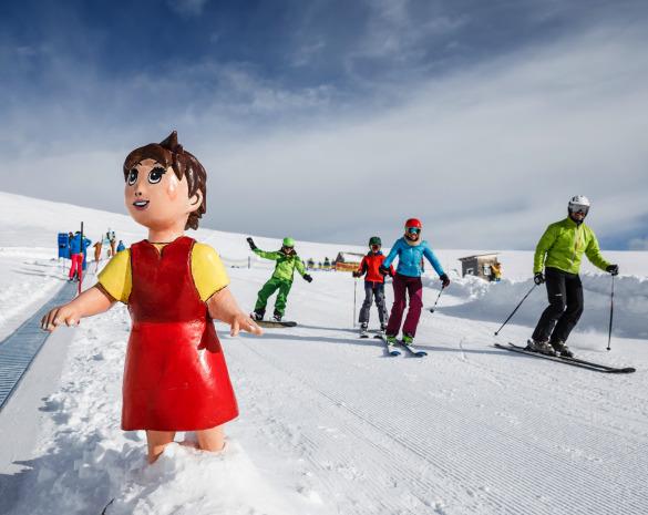 Skifahren mit Heidi & Peter