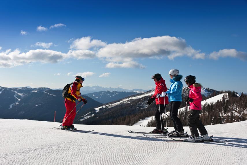 Skifahren in den Nockbergen